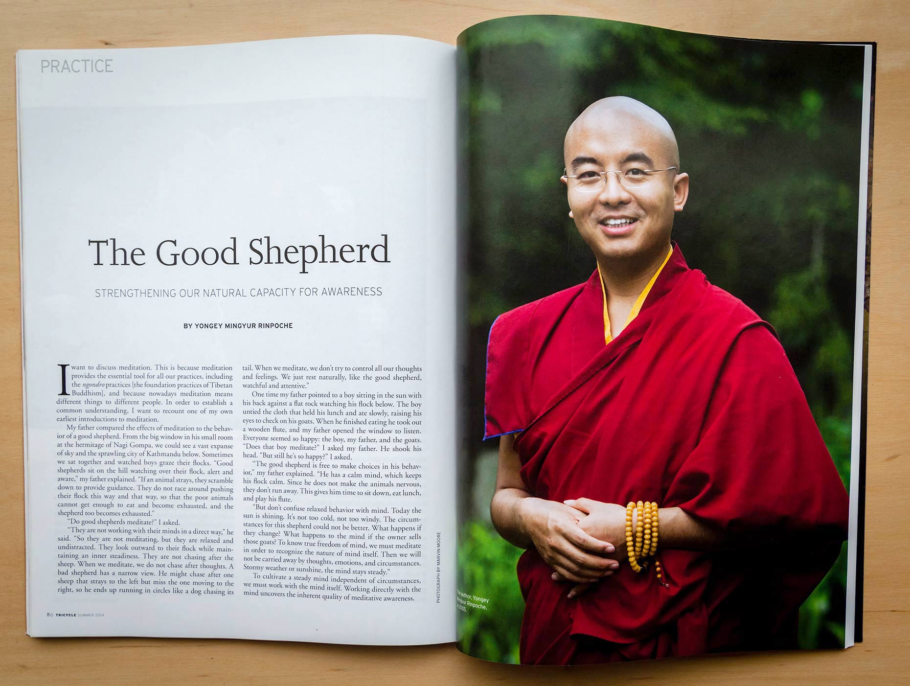 Yongey Mingyur Rinpoche Tricycle Magazine