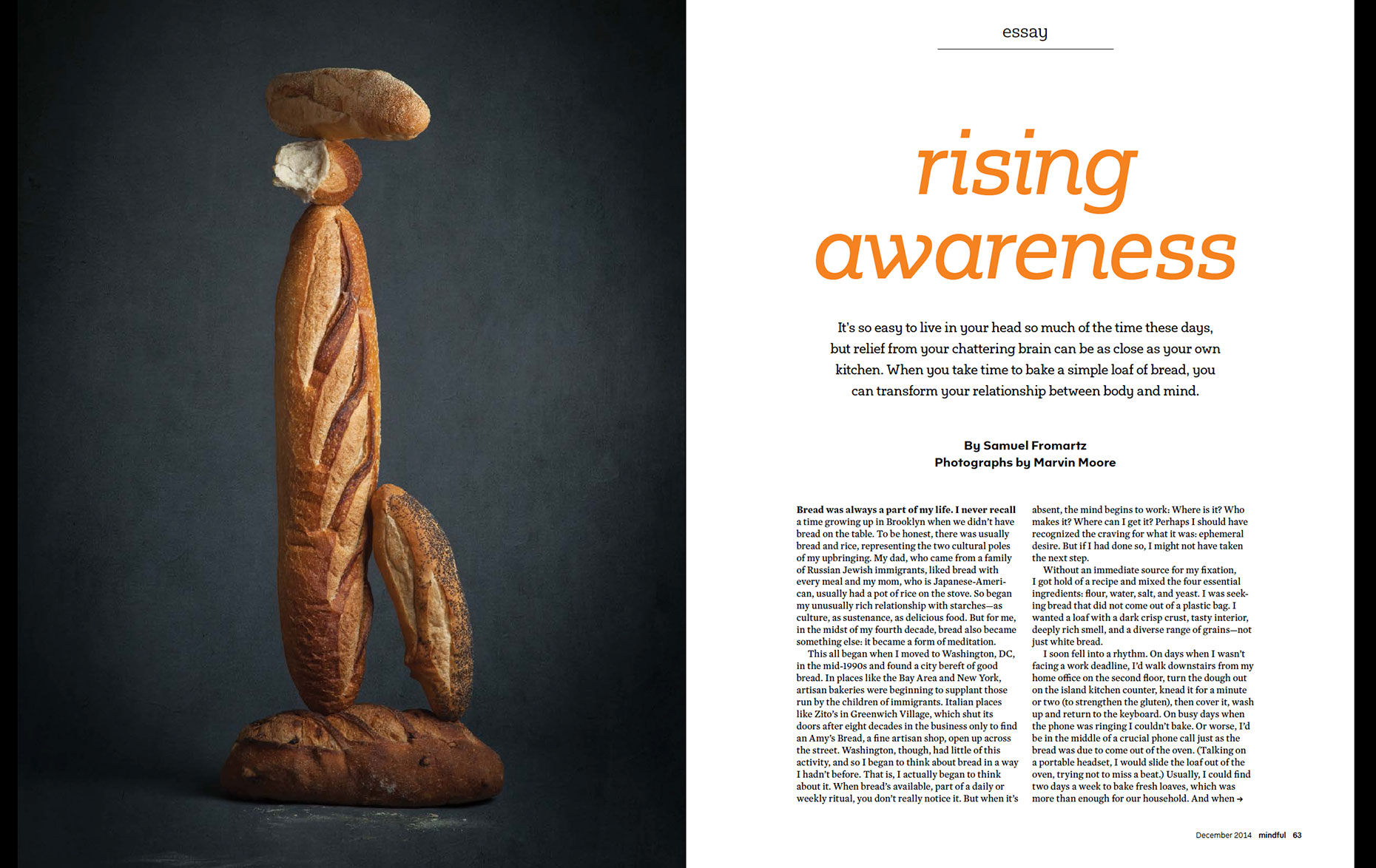 Bread, Mindful Magazine