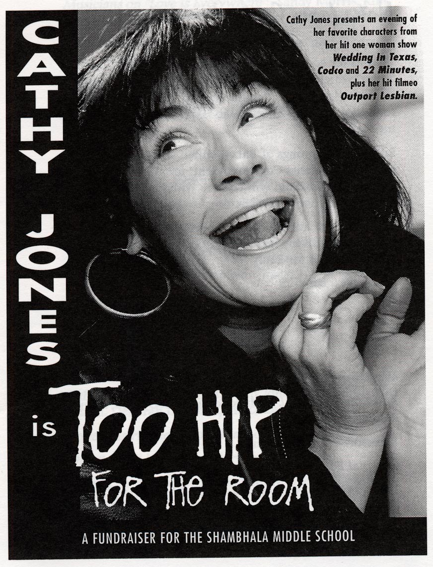 Cathy Jones Poster
